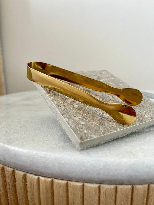 GOLD TONGS